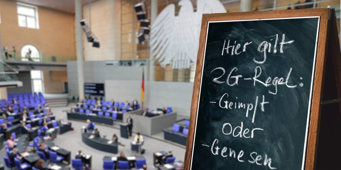 2G-Plus im Bundestag