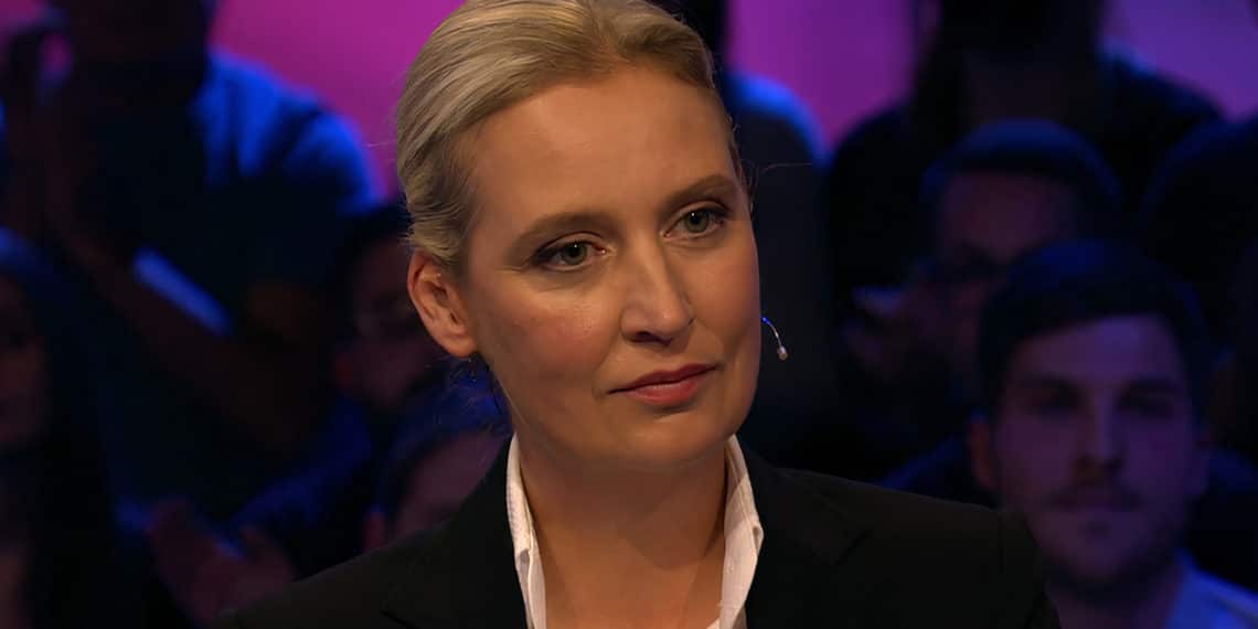 Alice Weidel bei Maischberger