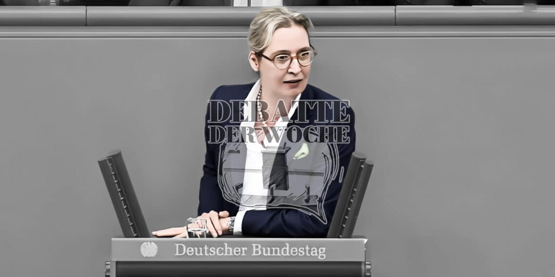 Alice Weidel - Debatte der Woche