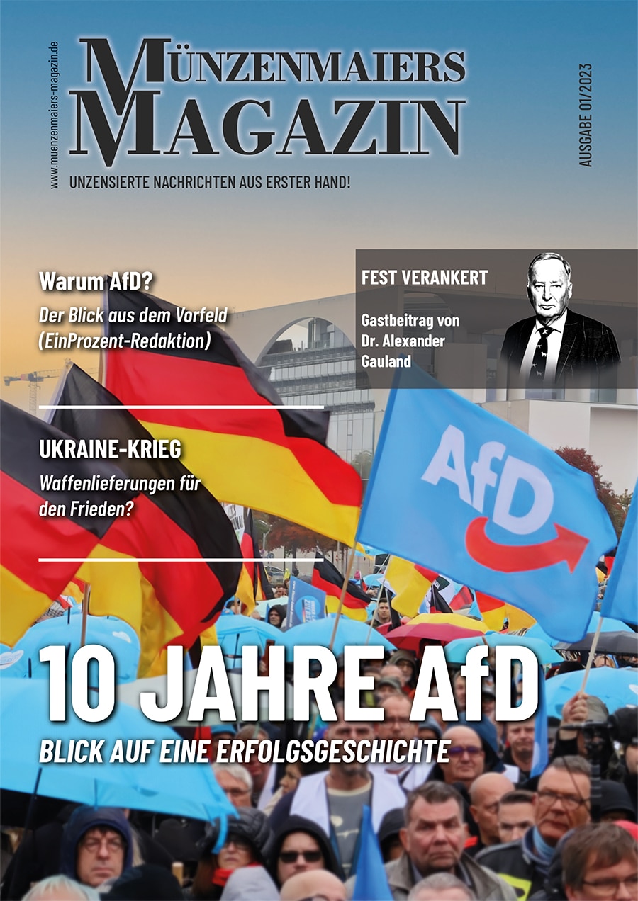 Münzenmaiers Magazin 01/2023 - 10 Jahre AfD