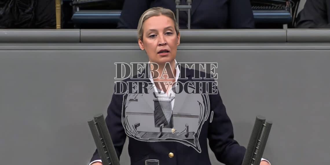 Debatte der Woche mit Alice Weidel